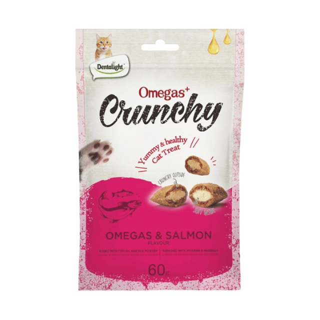 Galleta Rellena Omega y Salmón Crunchy 60 gr