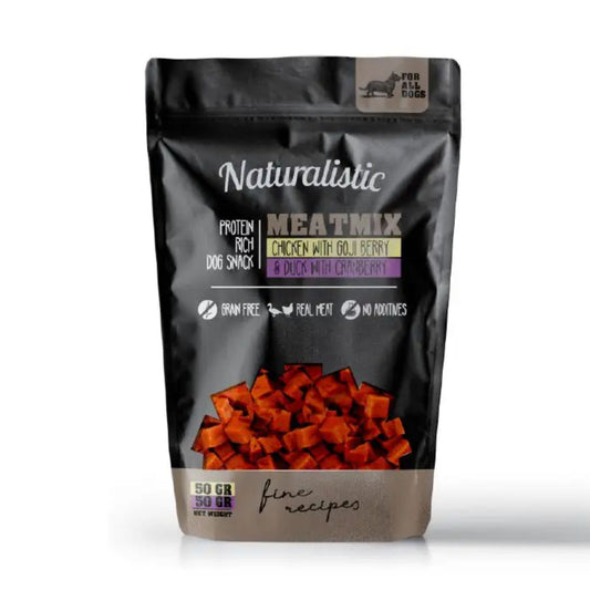 Naturalistic Meatmix Pollo/Goji Bayas y Pato/ Cranberry 100 g