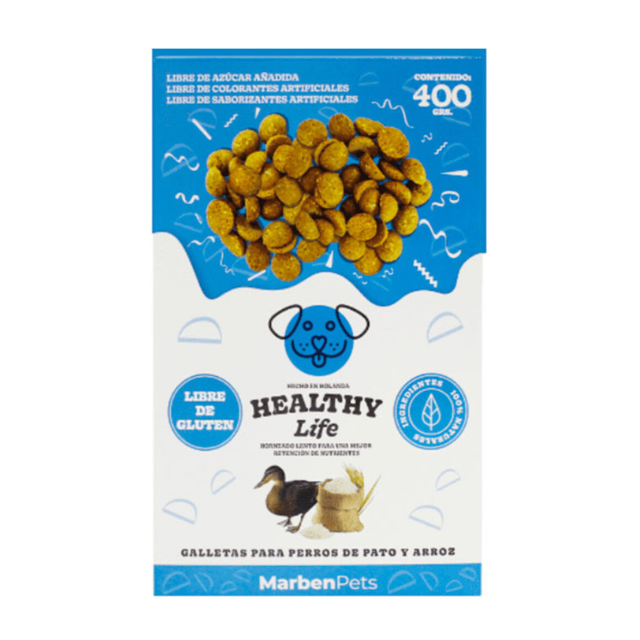 Healthy Life Hipoalergenico Pato y Arroz 400 gr