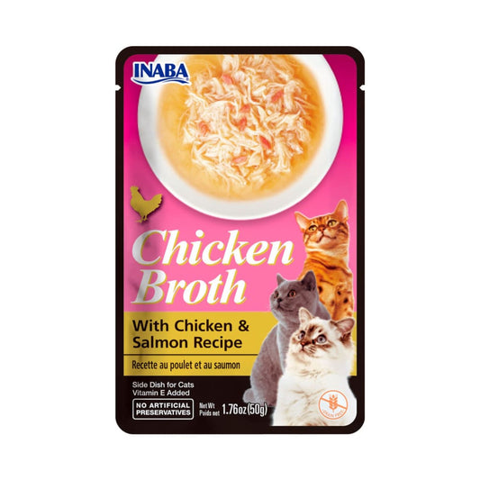 Inaba Sachet Chicken Broth Salmón 50 gr