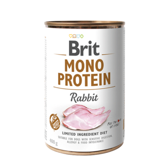 Brit Care Lata Mono Protein Conejo 400gr