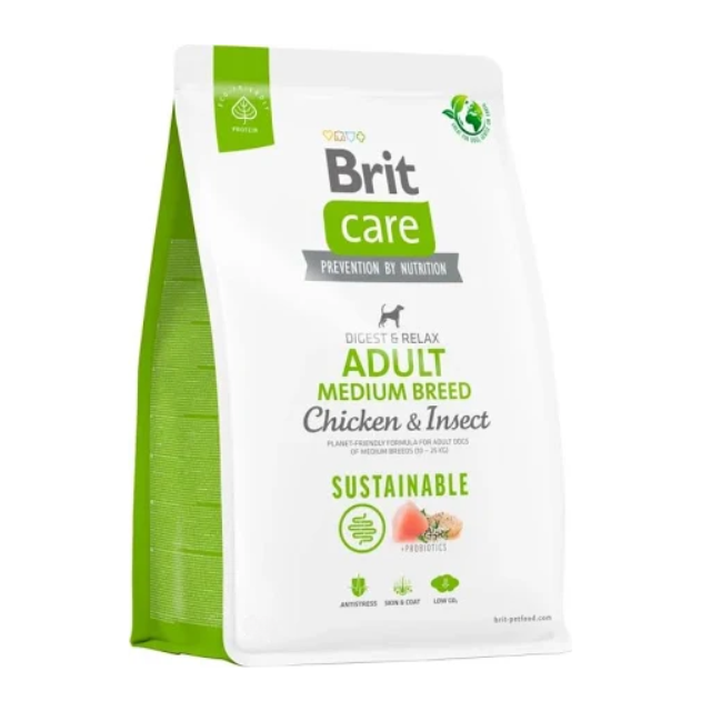 Brit Care Dog Chicken & Insect Adult Medium Breed 3 kg