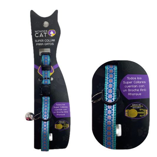 Wonder Cat Collar Gato - Reflectrante