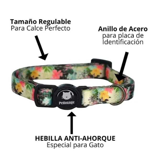 PetLounge Collar Gato - Tropicalia