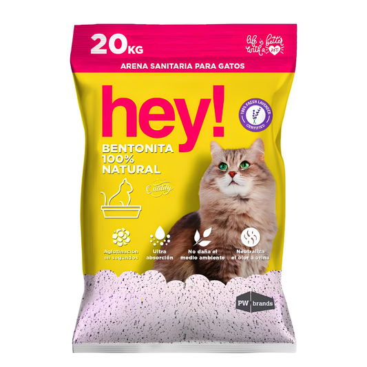 Hey - Arena Aglutinante Lavanda 20 kg