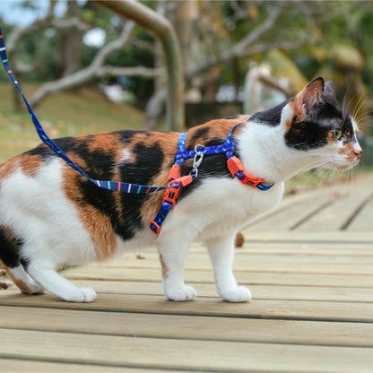 Zee.Cat Astro Harness Leash Set