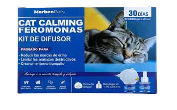 Kit Cat Calming Feromonas - Incluye Difusor + 2 x Recargas de 48 ml