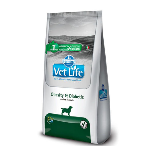 Vet Life Perro Obesity & Diabetic 10.1 kg