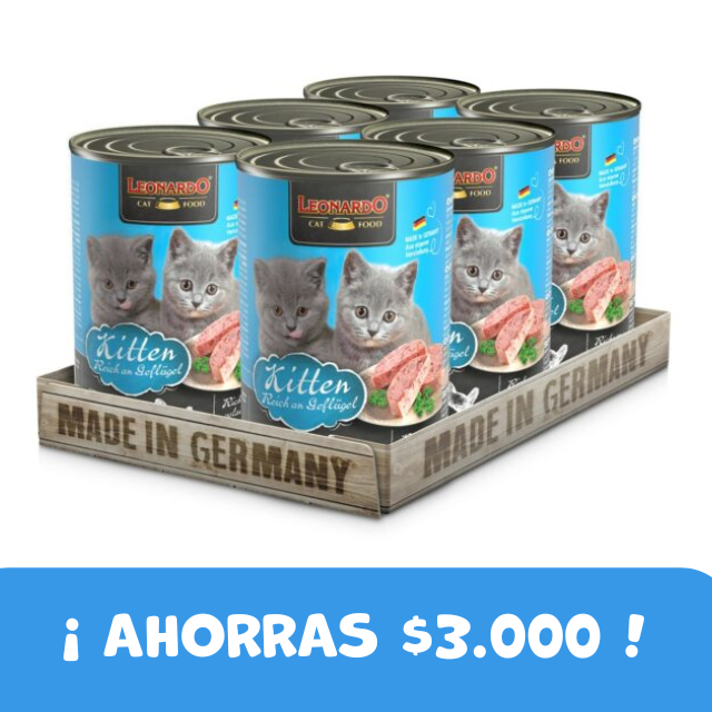 PACK Leonardo Quality Selection Kitten 400 g