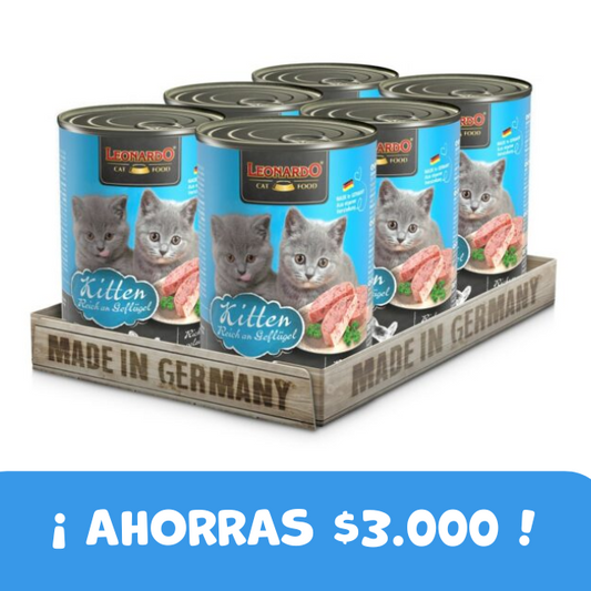 PACK Leonardo Quality Selection Kitten 400 g