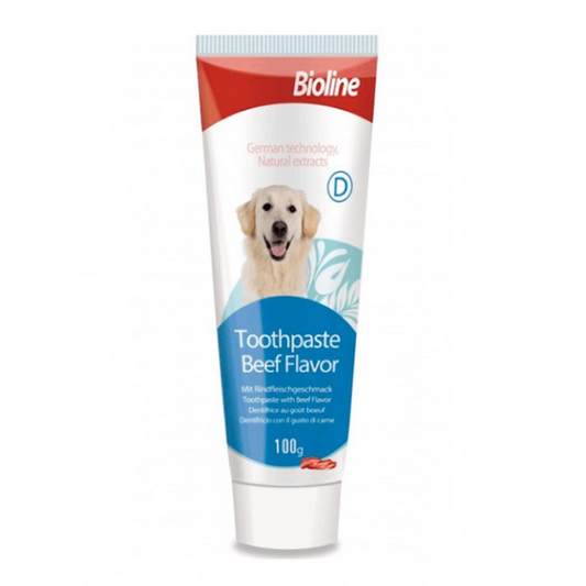 Bioline Pasta Dental sabor Carne 100 gr