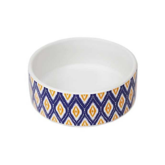 BRNX Plato Ceramica Vintage Azul M