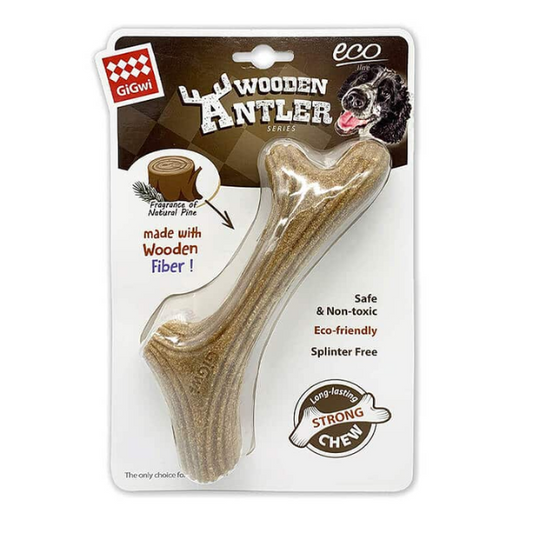 Wooden Antler Madera Natural Medium