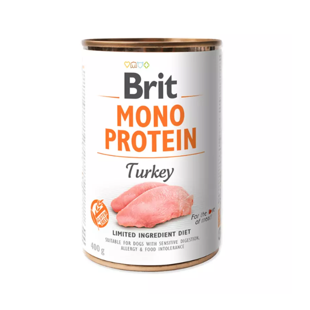 Brit Care Lata Mono Protein Turkey 400 gr