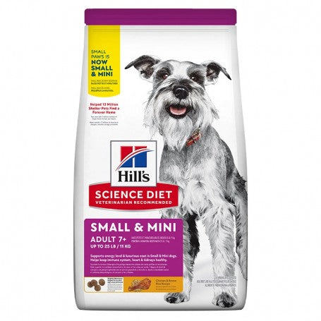 Hill´s Sciencie Diet Small & Mini Adult 7+ /  2,04 kg