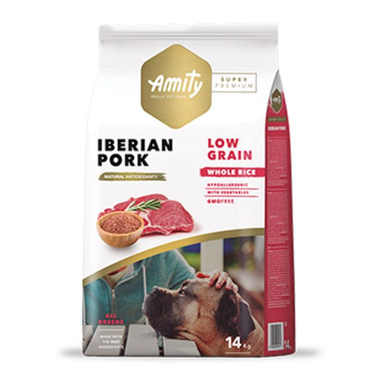 Alimento para Perros Amity Iberian Pork Adulto 14 kg - SP Low Grain