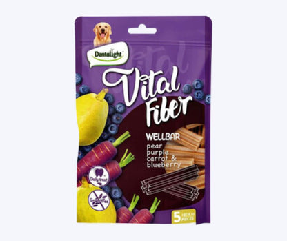 Vital Fiber Wellbar Frutos Rojos 5 pcs 85