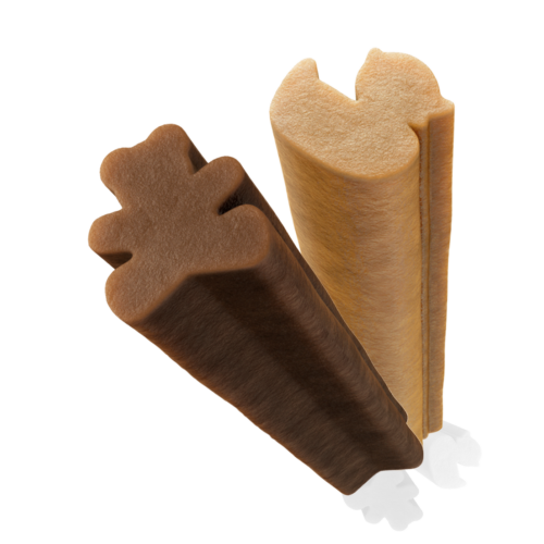 Snack Dental Natural de Uso Diario para Perros Whimzees Puppy S - 28 unidades