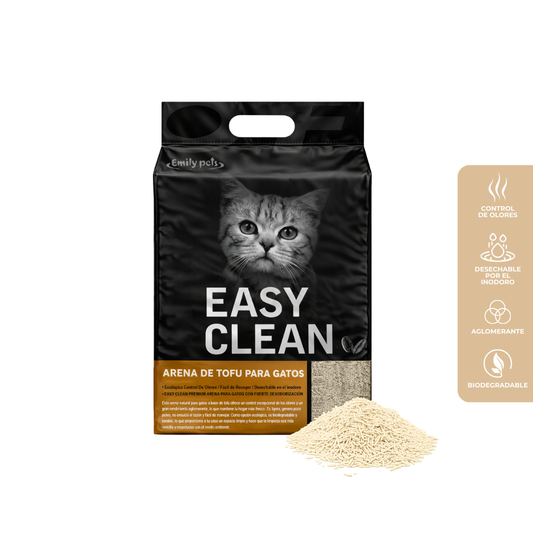 Arena Sanitaria para Gatos Easy Clean Tofu 2 kg