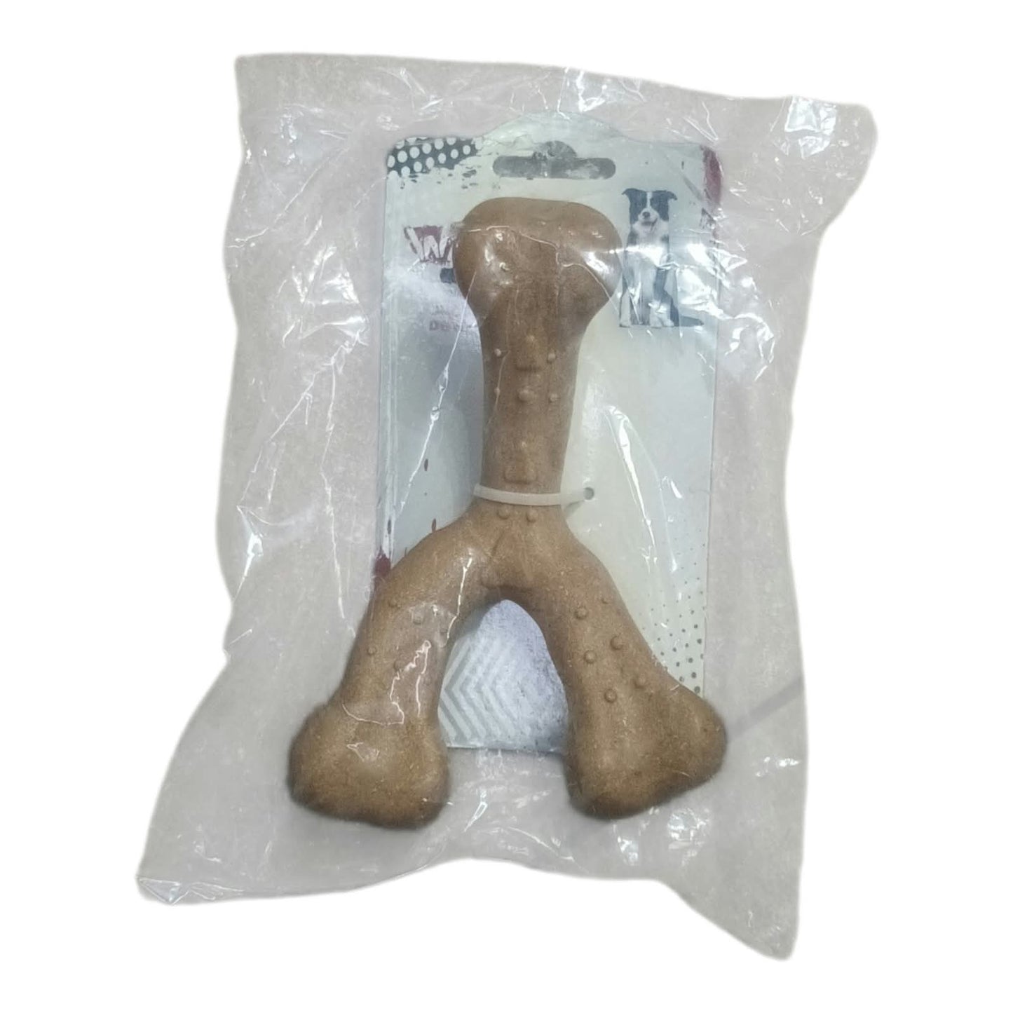 Juguete Hueso Resistente de Nylon con Olor a Tocino