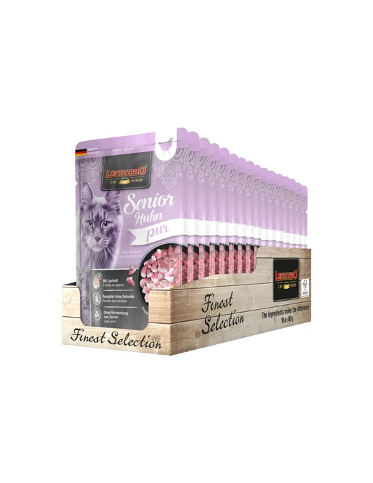 Pack 16 x Leonardo Senior en Sobre Ave 85 g - 10% de Descuento