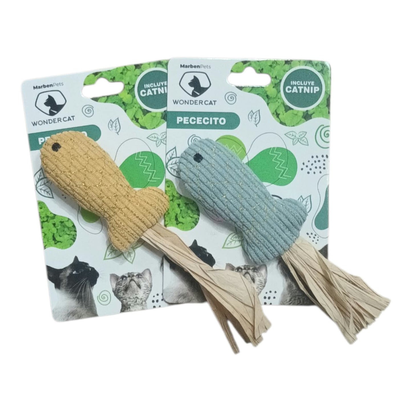Pececito con catnip