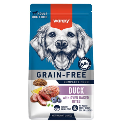 Alimento para Perro Adulto de Pato Wanpy Adult Dog Duck 1,5 kg