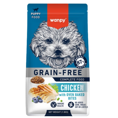 Alimento para Perros Cachorro Wanpy  Puppy Dog Chicken 1,5 kg
