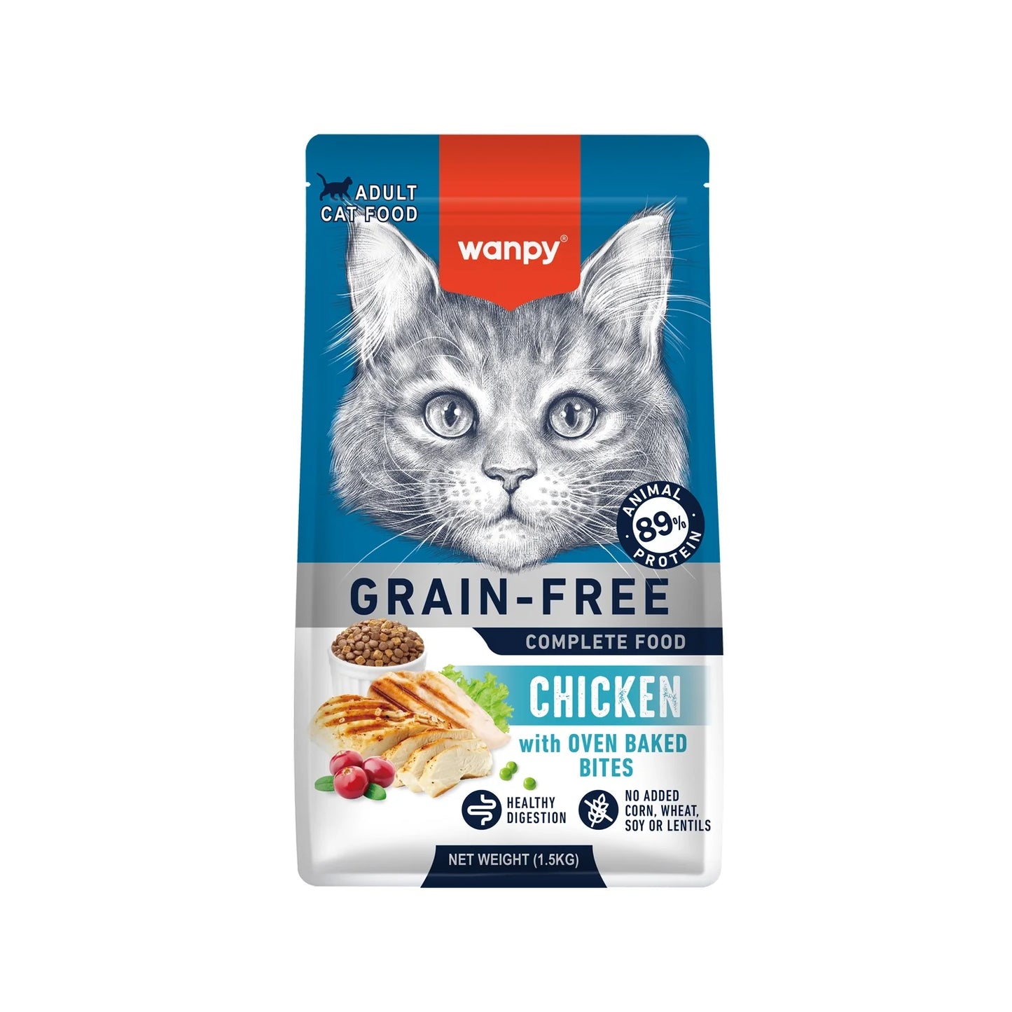 Wanpy Grain Free Cat 8 Kilos Salmon