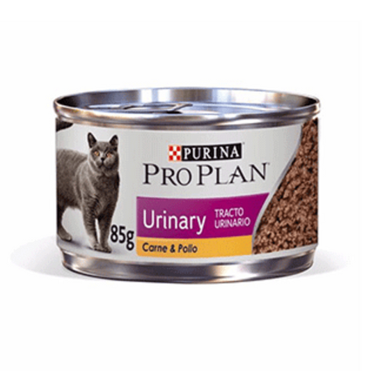 Purina Pro Plan Gato Adulto Urinary Carne y Pollo 85 g