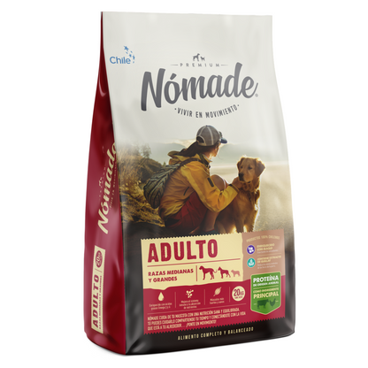 Nomade Adulto Raza M/G 20 kg