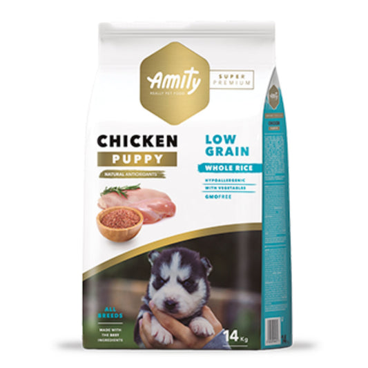 Amity Chicken Puppy 4 kg - SP Low Grain