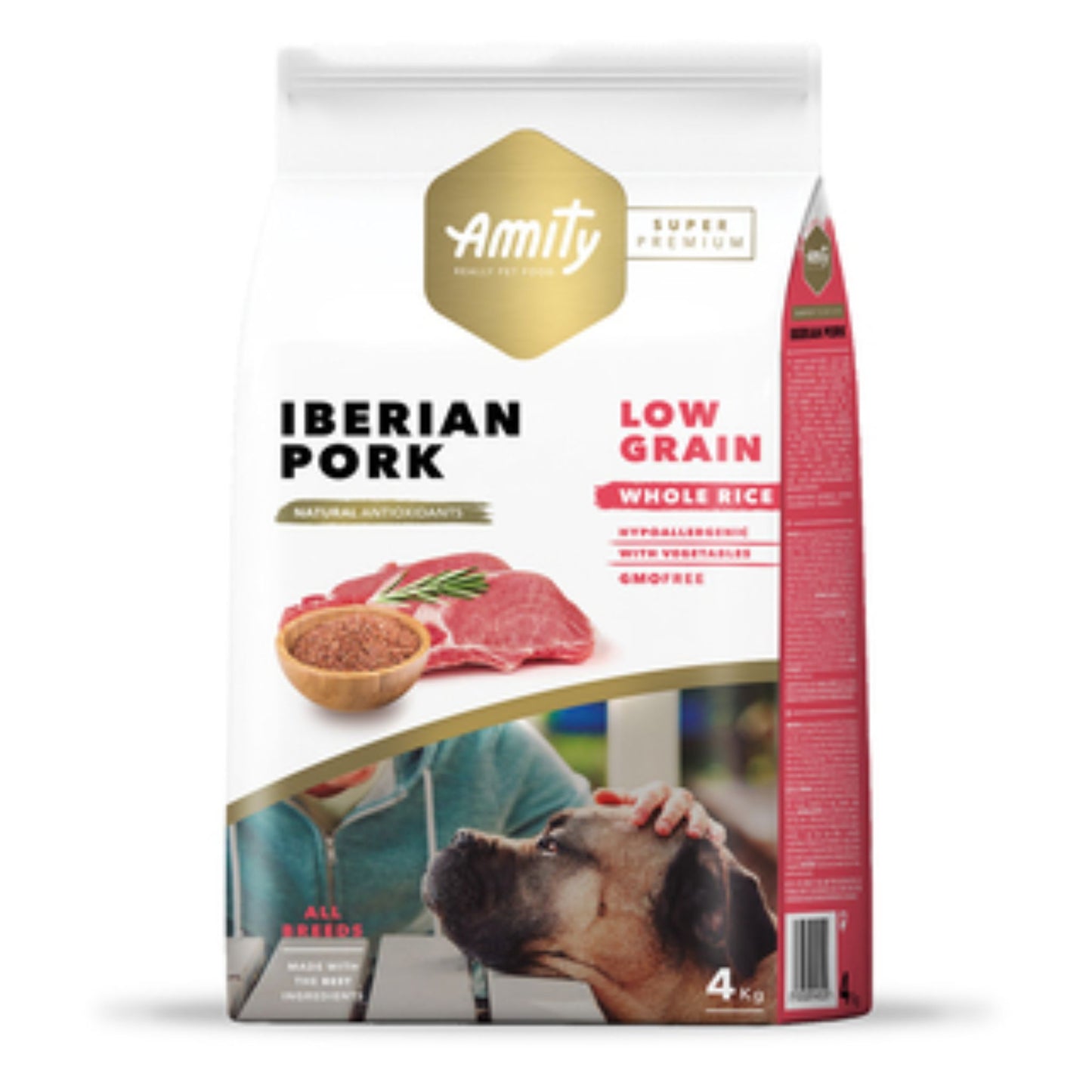 Amity Iberian Pork Adult 4 kg - SP Low Grain