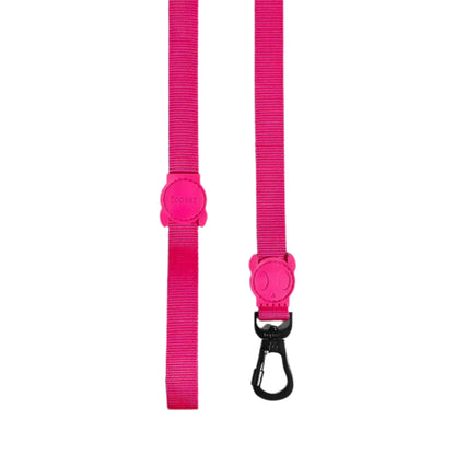 ZEEDOG Pink Led Leash Extra Small