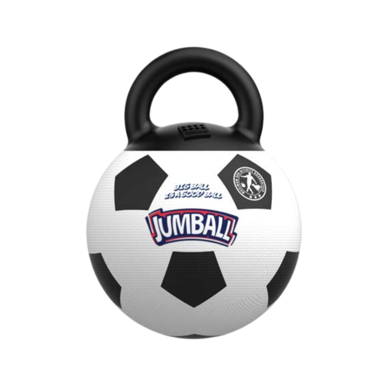 Gigwi Jumball Pelota de fútbol con mango de goma