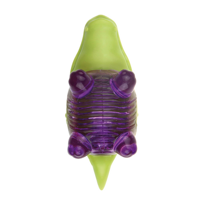 Gigwi Suppa Puppa Cachorro Cocodrilo Verde/Morado