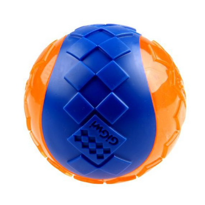 GiGwi Ball Squeaker S Amarillo/Azul