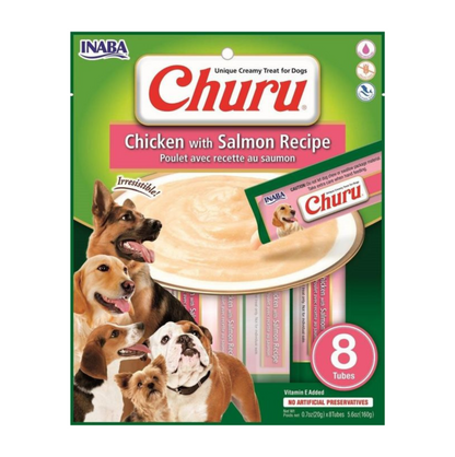 Churu Perros sabor Pollo y Salmón 160 Grs.