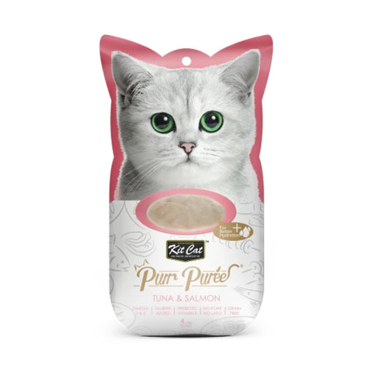 Kit Cat Purr Puree Atún & Salmón 60 g