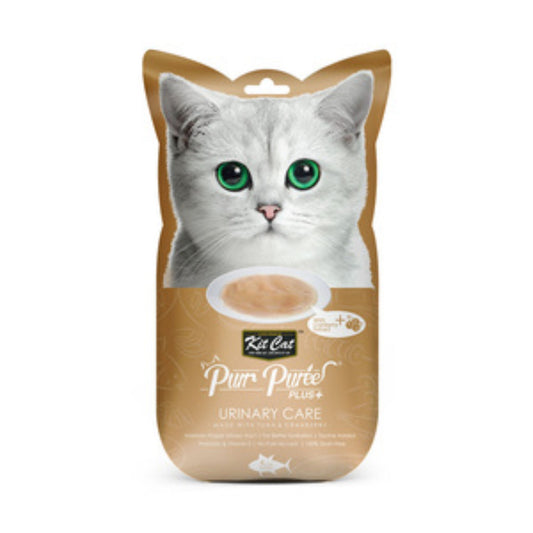 Kit Cat Purr Puree Plus Cuidado Urinario Atún